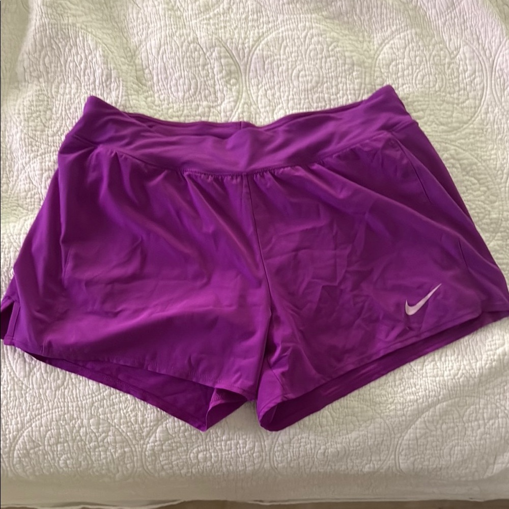 Nike Women's Bold Purple Athletic Shorts
